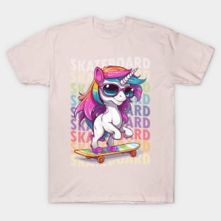 Unicorn Skater T-Shirt